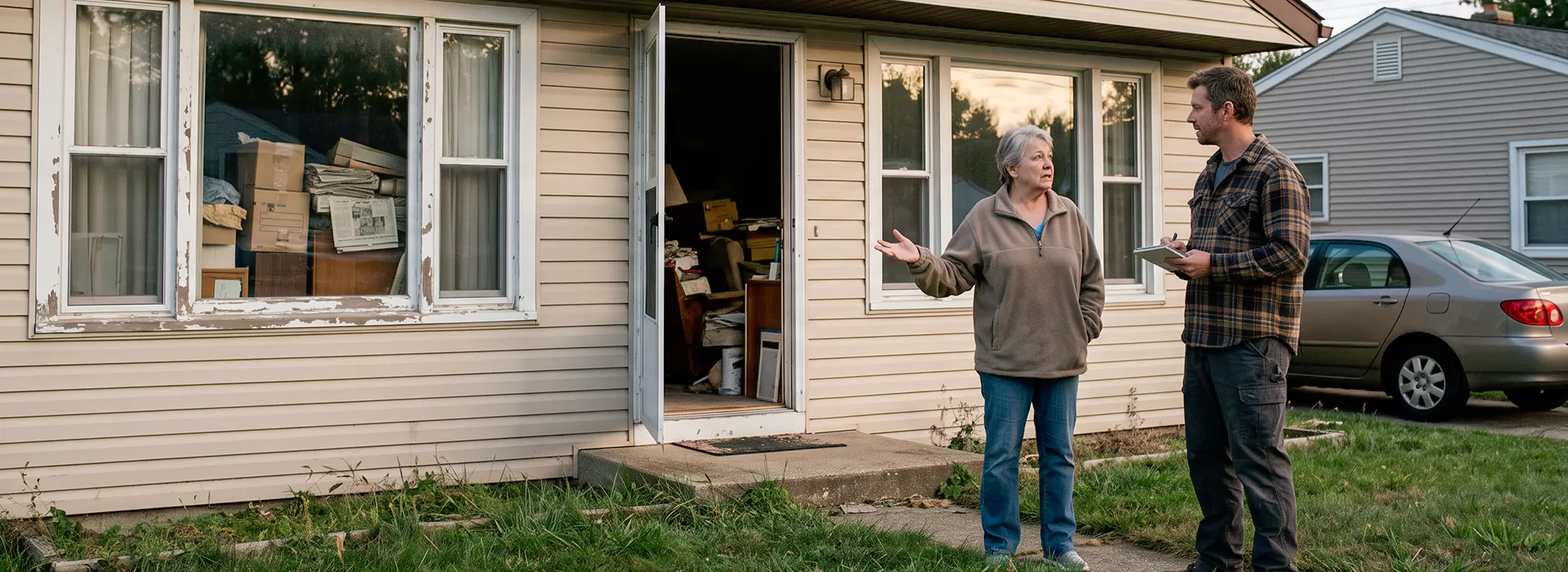 Sell Hoarder House Newark, OH
