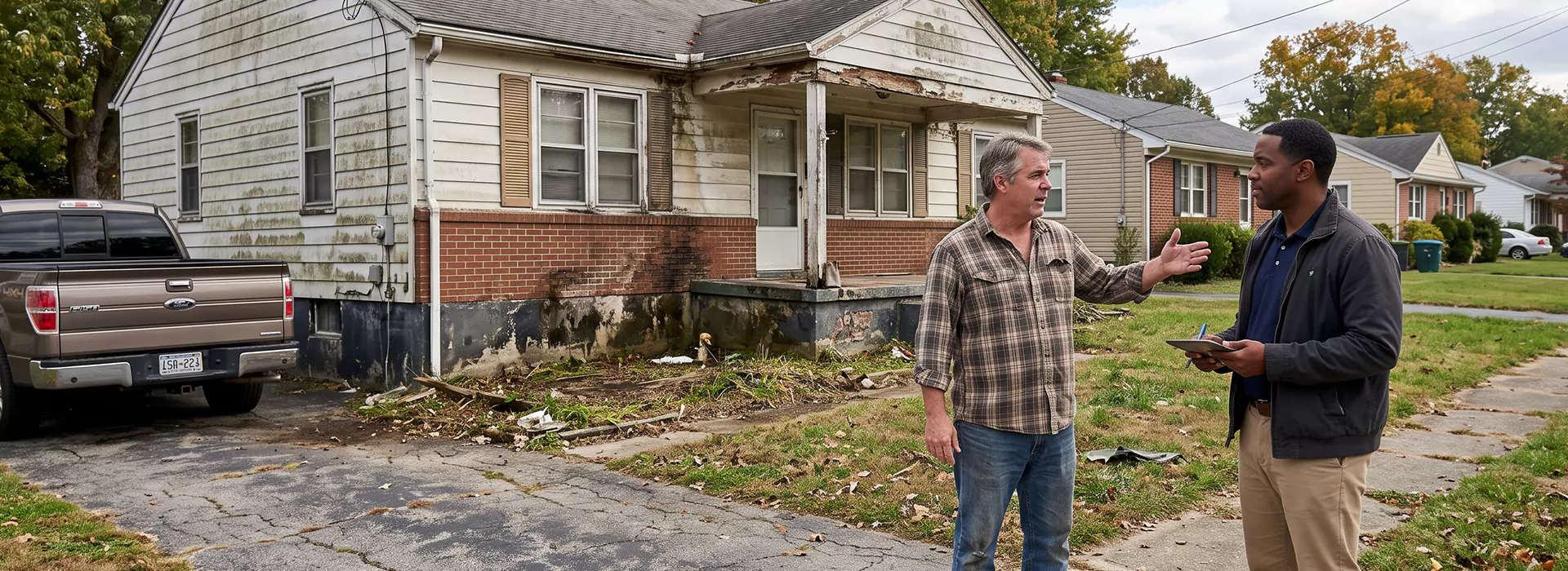 Sell House with Water Damage Newark, OH