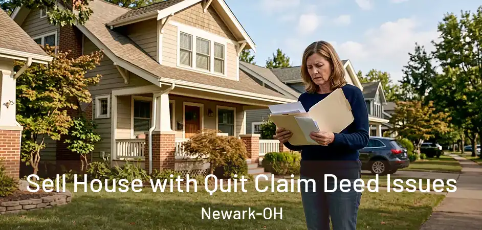Sell House with Quit Claim Deed Issues Newark-OH