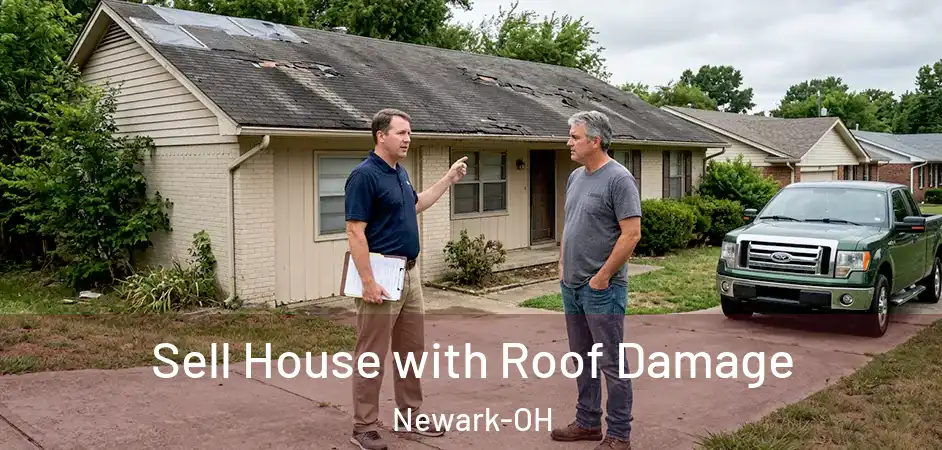 Sell House with Roof Damage Newark-OH